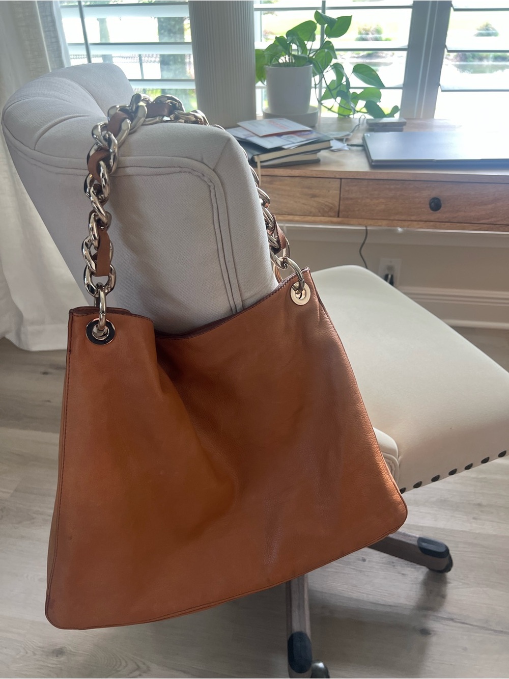 Mark and Graham Italian leather bag